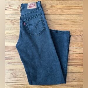 Levi’s Ribcage Jeans, Black, Size 24